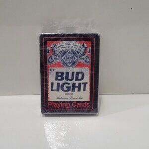 Vintage sealed Bud Light deck of playing cards